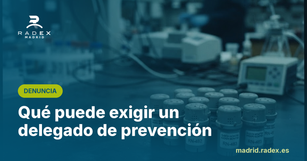 Radex Madrid — delegado prevencion radon